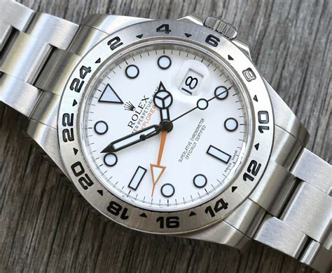 rolex explorer ii 42mm polar